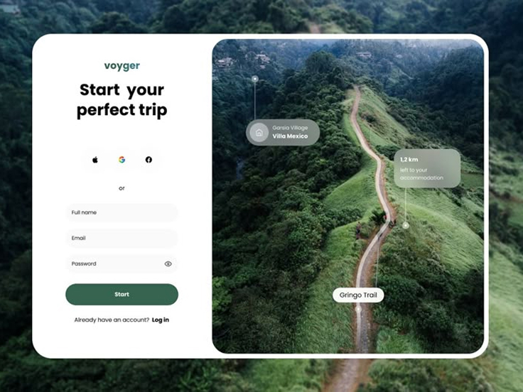 Voyger_ Online accommodations booking marketplace